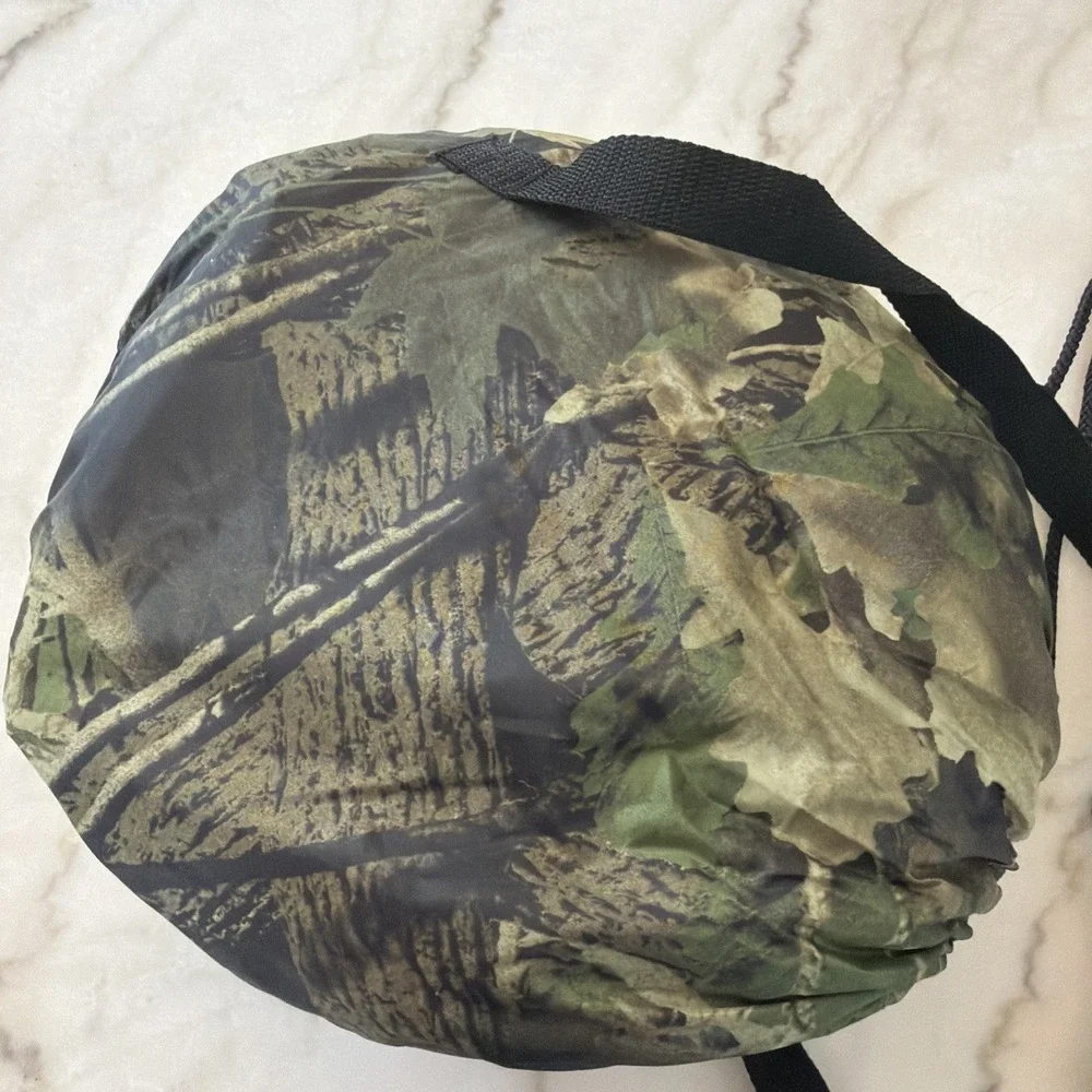 Ameristep Pop Up‎ Ground Blind Camo Portable Hunting Turkey Deer Layout